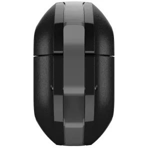 KeyBudz Element Series AirPods Pro 2-etui i sort, et struktureret, vandtæt beskyttelsesetui