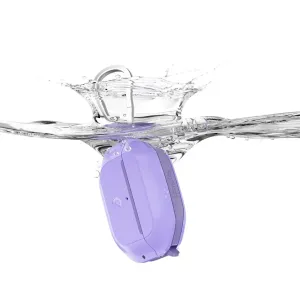 KeyBudz Element Series vanntett AirPods Pro 2-etui i vill lavendel med vannsprut