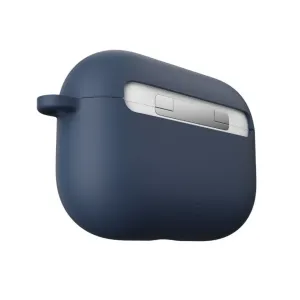 KeyBudz podSkinz HybridShell -avaimenperäkotelo AirPods Prolle, keskiyönsininen, suojakiinnikkeellä