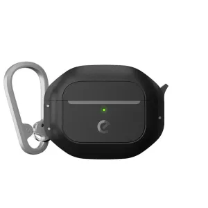 KeyBudz Element Series skyddsfodral för AirPods 3 i svart med fäst karbinhake