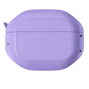 KeyBudz Wild Lavender -suojakotelo AirPods 4th Gen -kuulokkeille, teksturoidulla pinnalla ja langattoman latauksen tuella