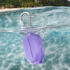 KeyBudz Element Series vandtæt etui til AirPods Pro 3rd Gen, vist delvist nedsænket i vand