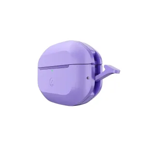 KeyBudz Element Series beskyttelsesetui til AirPods Pro 3rd Gen i Wild Lavender med låsbart låg