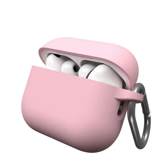 KeyBudz fodral i Elevate-serien för AirPods Pro Gen 3 – Skyddar öronsnäckor vid vardagsbruk - Blush Pink