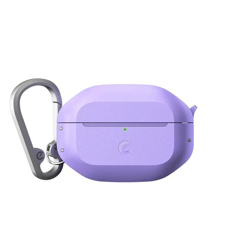 KeyBudz element Series för AirPods Pro 3:e generationen–Vattentätt skydd med låsbart lock - Wild Lavender