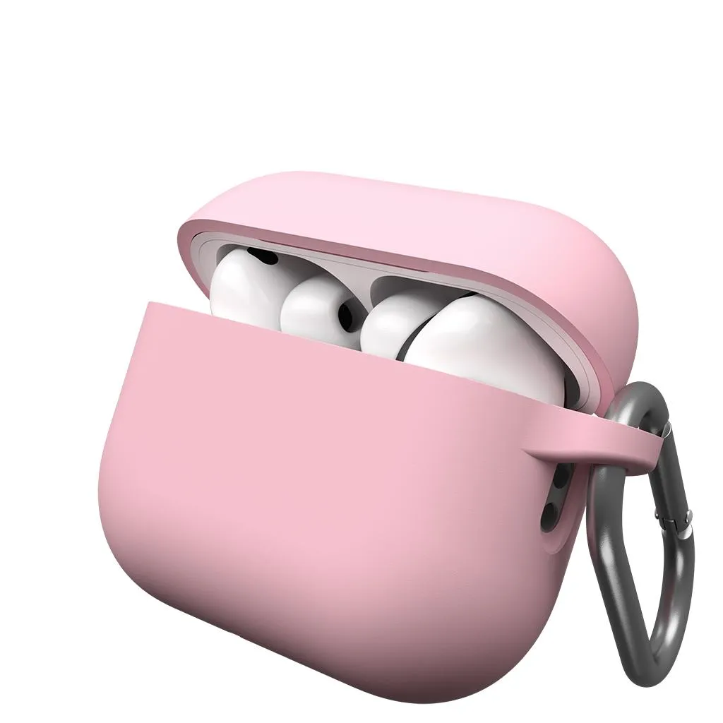 KeyBudz fodral i Elevate-serien för AirPods Pro Gen 3 – Skyddar öronsnäckor vid vardagsbruk - Blush Pink