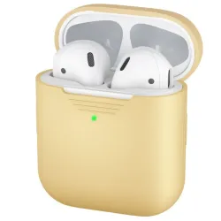 KeyBudz PodSkinz er et beskyttende silikondeksel for Apple AirPods med slagfasthet, elegant design og førsteklasses elastomerkonstruksjon